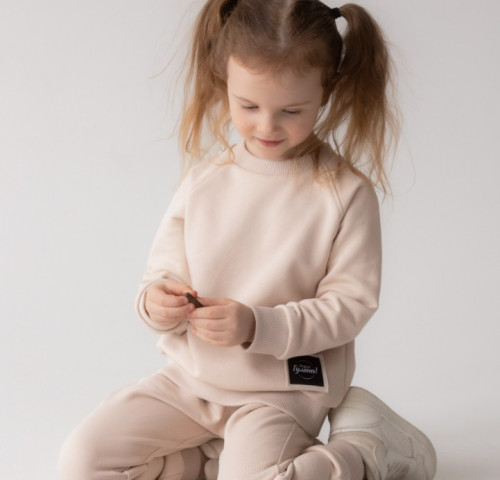 Свитшот спортивный База-реглан, пломбир