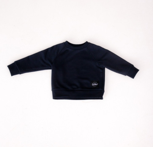 Свитшот спортивный База-реглан, темно-синий