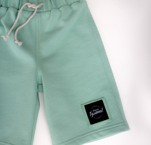 Шорты спортивные, аквамарин